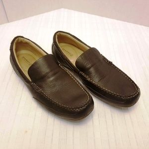 NWOB Sperry Dark Brown Driving Shoes Size 10 M
